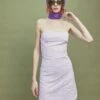 Glamorous Lilac Strappy Mini Dress