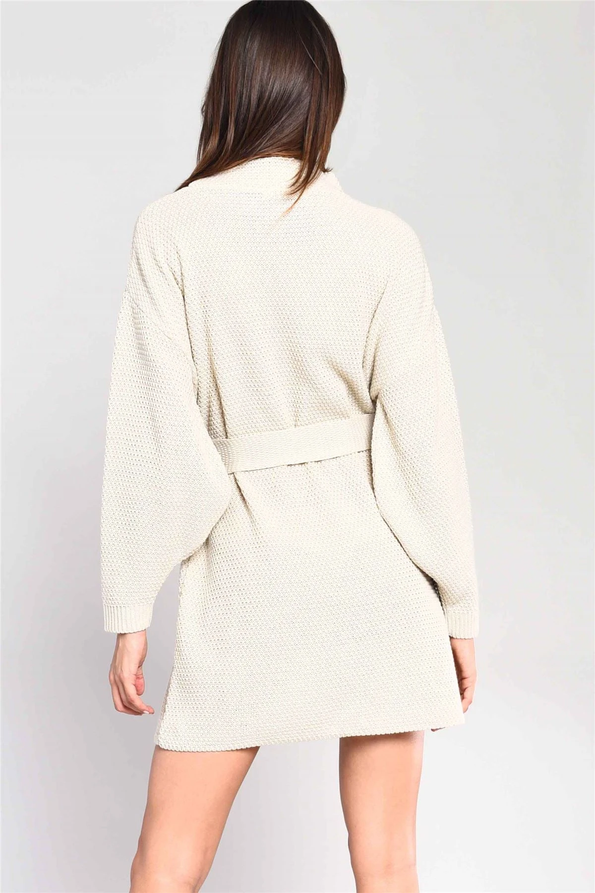 Glamorous Ecru Jumper Mini-Dress - Image 5