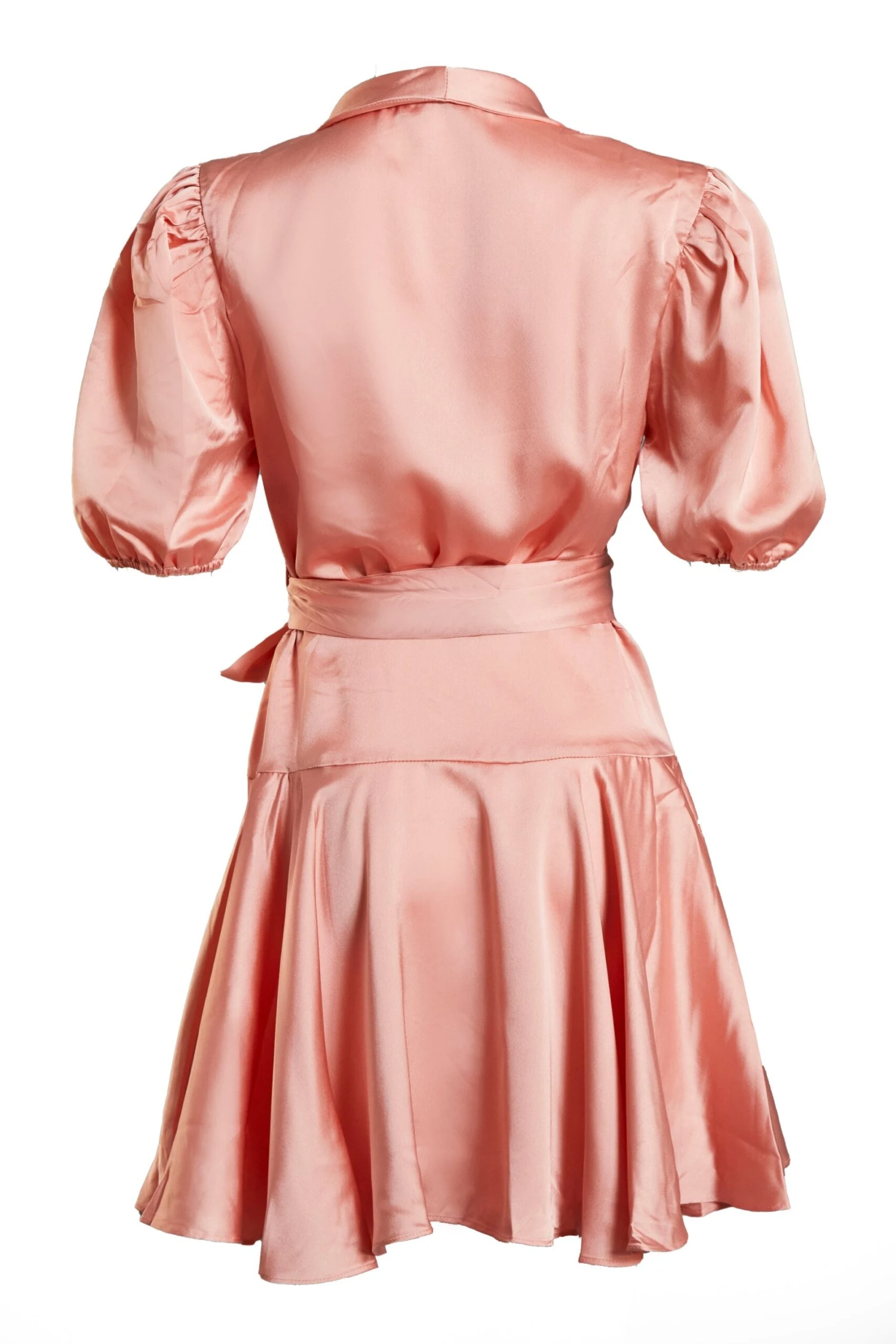 Glamorous Ruffle Wrap Mini Dress - Image 5